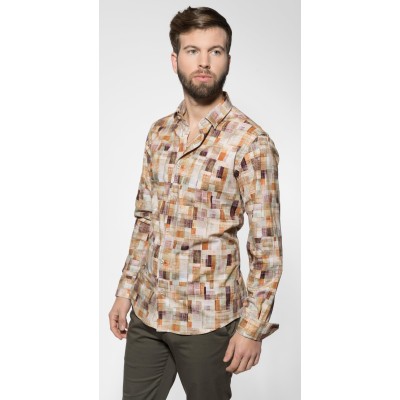 12921 CAMISA CRO ESTAMPADA