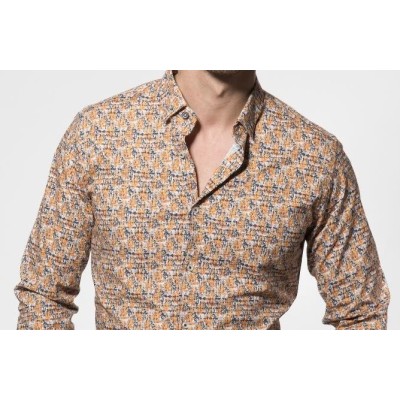 12927 CAMISA CRO ESTAMPADA