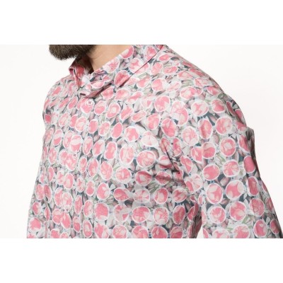 12929 CAMISA CRO ESTAMPADA