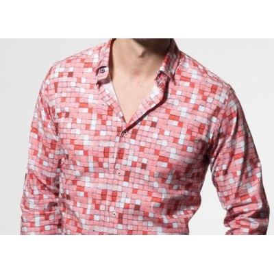 12939 CAMISA CRO ESTAMPADA