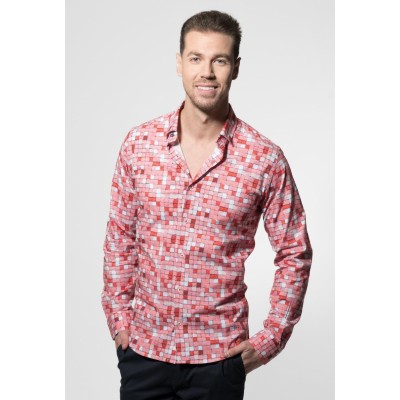 12939 CAMISA CRO ESTAMPADA