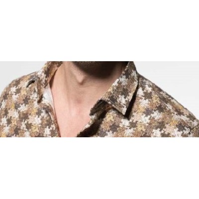 12949 CAMISA CRO ESTAMPADA