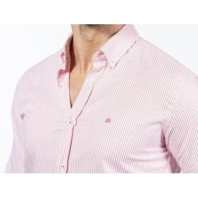 12348 CAMISA CRO CUELLO BOTÓN VISTO