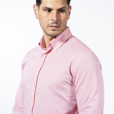 12563 CAMISA CRO CUELLO BOTÓN VISTO