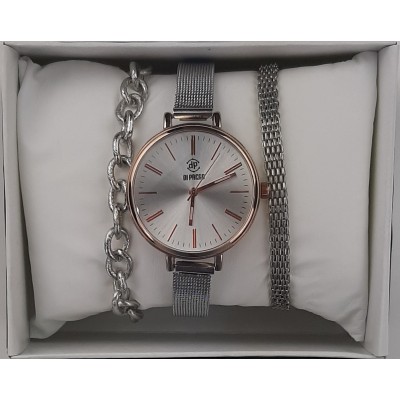 7088 RELOJ + PULSERA MUJER