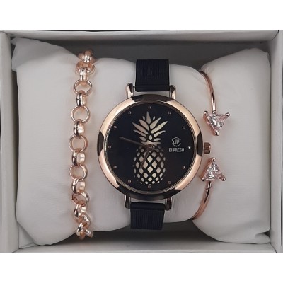 7088 RELOJ + PULSERA MUJER