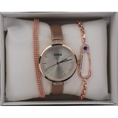 7088 RELOJ + PULSERA MUJER