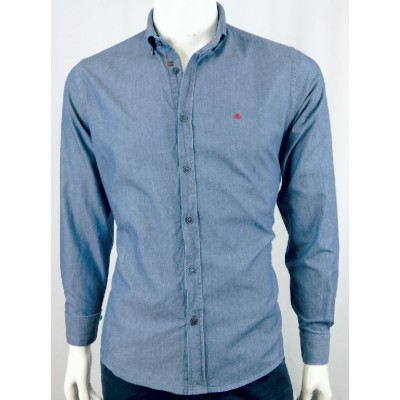 12967 CAMISA CRO CUELLO BOTÓN