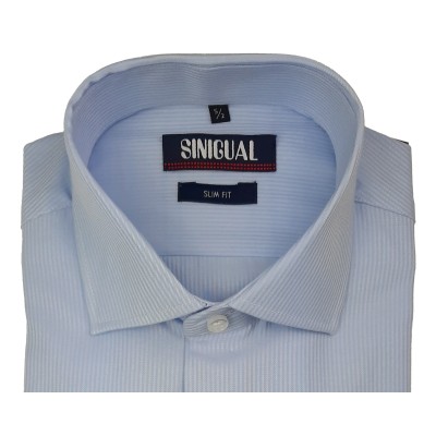 9743 CAMISA BÁSICA CRO. CUELLO ITALIANO