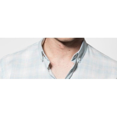 13131 CAMISA CRO CUELLO BOTON VISTO